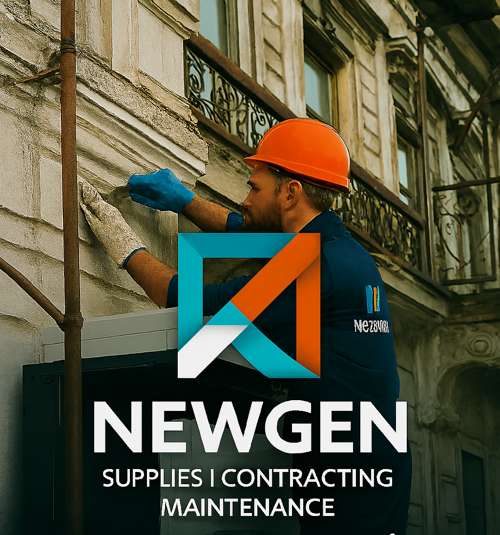 صيانة وتريميم المبانى والمنشآت